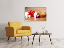 Laden Sie das Bild in den Galerie-Viewer, Leinwandbild Wellness Zeit