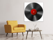 Laden Sie das Bild in den Galerie-Viewer, Leinwandbild Retro Schallplatte