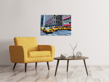 Laden Sie das Bild in den Galerie-Viewer, Leinwandbild Manhattan - Taxi bitte