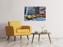 Laden Sie das Bild in den Galerie-Viewer, Leinwandbild Manhattan - Taxi bitte