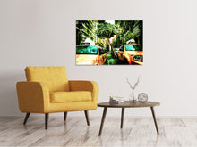 Laden Sie das Bild in den Galerie-Viewer, Leinwandbild Taxi Fantasie