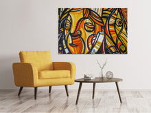 Laden Sie das Bild in den Galerie-Viewer, Leinwandbild Graffiti Fantasie
