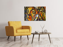 Laden Sie das Bild in den Galerie-Viewer, Leinwandbild Graffiti Fantasie
