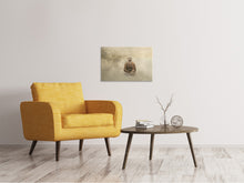 Laden Sie das Bild in den Galerie-Viewer, Leinwandbild Buddha im nebulösen Licht
