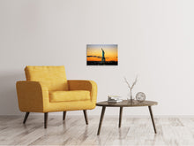 Laden Sie das Bild in den Galerie-Viewer, Leinwandbild Freiheitsstatue im Abendlicht