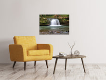 Laden Sie das Bild in den Galerie-Viewer, Leinwandbild Beste Aussicht auf den Wasserfall