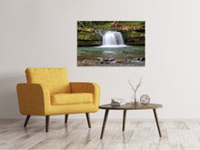 Laden Sie das Bild in den Galerie-Viewer, Leinwandbild Beste Aussicht auf den Wasserfall