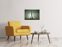Laden Sie das Bild in den Galerie-Viewer, Leinwandbild Pont de Normandie Frankreich