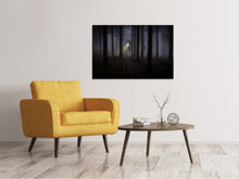 Laden Sie das Bild in den Galerie-Viewer, Leinwandbild Nebel im Wald