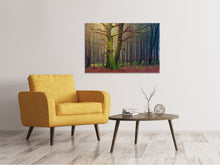 Laden Sie das Bild in den Galerie-Viewer, Leinwandbild Alleine im Wald