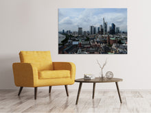 Laden Sie das Bild in den Galerie-Viewer, Leinwandbild Die Dächer von Frankfurt