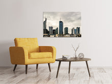 Laden Sie das Bild in den Galerie-Viewer, Leinwandbild Skyline Frankfurt Deutschland