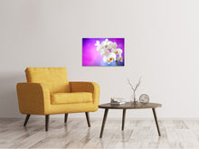Laden Sie das Bild in den Galerie-Viewer, Leinwandbild Flower Power Orchidee
