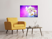 Laden Sie das Bild in den Galerie-Viewer, Leinwandbild Flower Power Orchidee