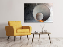 Laden Sie das Bild in den Galerie-Viewer, Leinwandbild Beton Kunst