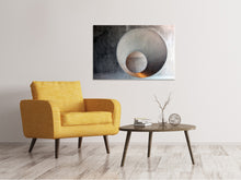 Laden Sie das Bild in den Galerie-Viewer, Leinwandbild Beton Kunst
