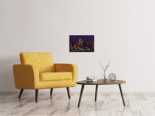 Laden Sie das Bild in den Galerie-Viewer, Leinwandbild Nachts in Dallas