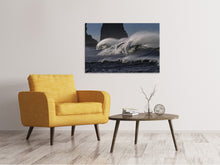 Laden Sie das Bild in den Galerie-Viewer, Leinwandbild Faszinierende Wellen