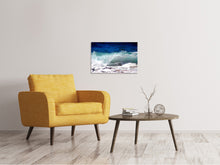 Laden Sie das Bild in den Galerie-Viewer, Leinwandbild Kraftvolle Brandung