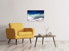 Laden Sie das Bild in den Galerie-Viewer, Leinwandbild Kraftvolle Brandung