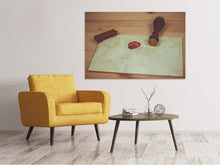 Laden Sie das Bild in den Galerie-Viewer, Leinwandbild Retro Brief