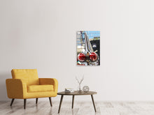 Laden Sie das Bild in den Galerie-Viewer, Leinwandbild Retro Heckflosse