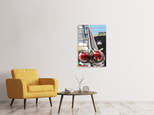 Laden Sie das Bild in den Galerie-Viewer, Leinwandbild Retro Heckflosse