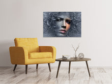 Laden Sie das Bild in den Galerie-Viewer, Leinwandbild Phantasie Gesicht