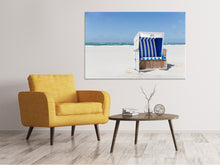 Laden Sie das Bild in den Galerie-Viewer, Leinwandbild Strandkorb 271