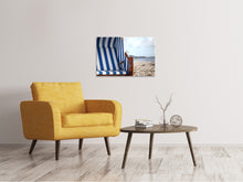 Laden Sie das Bild in den Galerie-Viewer, Leinwandbild Der eigene Strandkorb