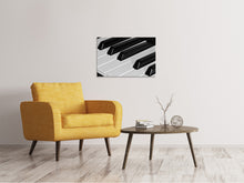 Laden Sie das Bild in den Galerie-Viewer, Leinwandbild Klaviertasten XL