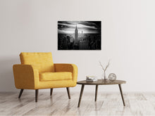 Laden Sie das Bild in den Galerie-Viewer, Leinwandbild Empire State Building sw