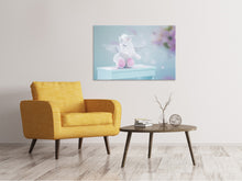 Laden Sie das Bild in den Galerie-Viewer, Leinwandbild Süsses Einhorn