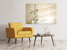 Laden Sie das Bild in den Galerie-Viewer, Leinwandbild Orchidee im Glas