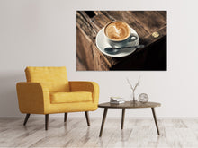 Laden Sie das Bild in den Galerie-Viewer, Leinwandbild Mein Cappuccino