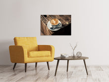 Laden Sie das Bild in den Galerie-Viewer, Leinwandbild Mein Cappuccino