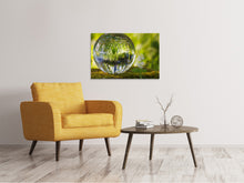 Laden Sie das Bild in den Galerie-Viewer, Leinwandbild Natur Kugel
