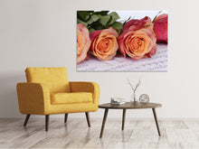 Laden Sie das Bild in den Galerie-Viewer, Leinwandbild Noten der Liebe