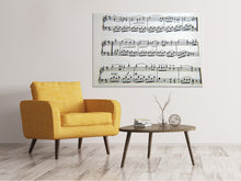 Laden Sie das Bild in den Galerie-Viewer, Leinwandbild Musik Noten