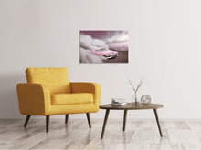 Laden Sie das Bild in den Galerie-Viewer, Leinwandbild Oldtimer im Wüstensand