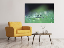 Laden Sie das Bild in den Galerie-Viewer, Leinwandbild Wassertropfen in XXL