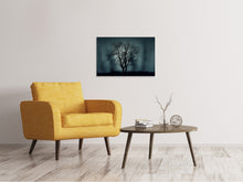 Laden Sie das Bild in den Galerie-Viewer, Leinwandbild Der Baum in Dunkelheit