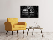 Laden Sie das Bild in den Galerie-Viewer, Leinwandbild Das Pferd sw