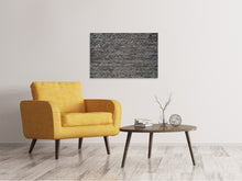 Laden Sie das Bild in den Galerie-Viewer, Leinwandbild Dunkle Klinker Steine