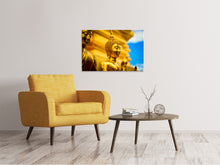 Laden Sie das Bild in den Galerie-Viewer, Leinwandbild Die goldenen Buddhas