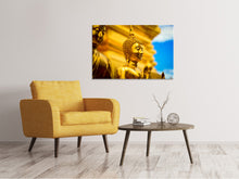 Laden Sie das Bild in den Galerie-Viewer, Leinwandbild Die goldenen Buddhas