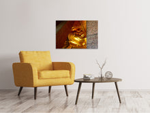 Laden Sie das Bild in den Galerie-Viewer, Leinwandbild Close up Buddha