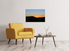 Laden Sie das Bild in den Galerie-Viewer, Leinwandbild Sonnenuntergang in Afrika