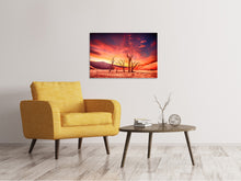 Laden Sie das Bild in den Galerie-Viewer, Leinwandbild Farbenprächtige Wüste