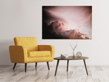 Laden Sie das Bild in den Galerie-Viewer, Leinwandbild Rosa Wolken